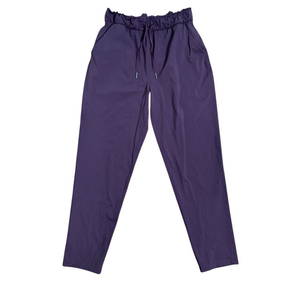 Lululemon Keep Moving Pant 7/8 High-Rise Cassis Women’s Size 6 - Picture 2 of 11